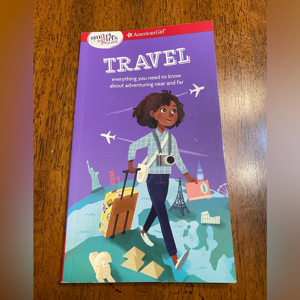 American Girl travel paperback book.